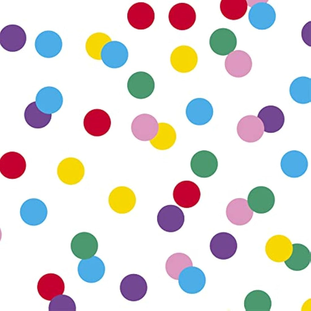 Clairefontaine Alliance Gift Wrap - Multicolored Dots - 50m x 0.70m