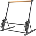Kipika Portable Wood Ballet Barre - Adjustable Dance Bar with Wheels