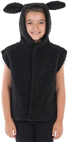 Charlie Crow Kids Lamb & Sheep Costume - Animal Tabard or Cape, 3-8 Years