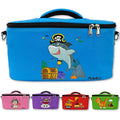 PUNALU Toniebox Storage Bag – Durable Kids Travel Case for 30 Tonies, Blue