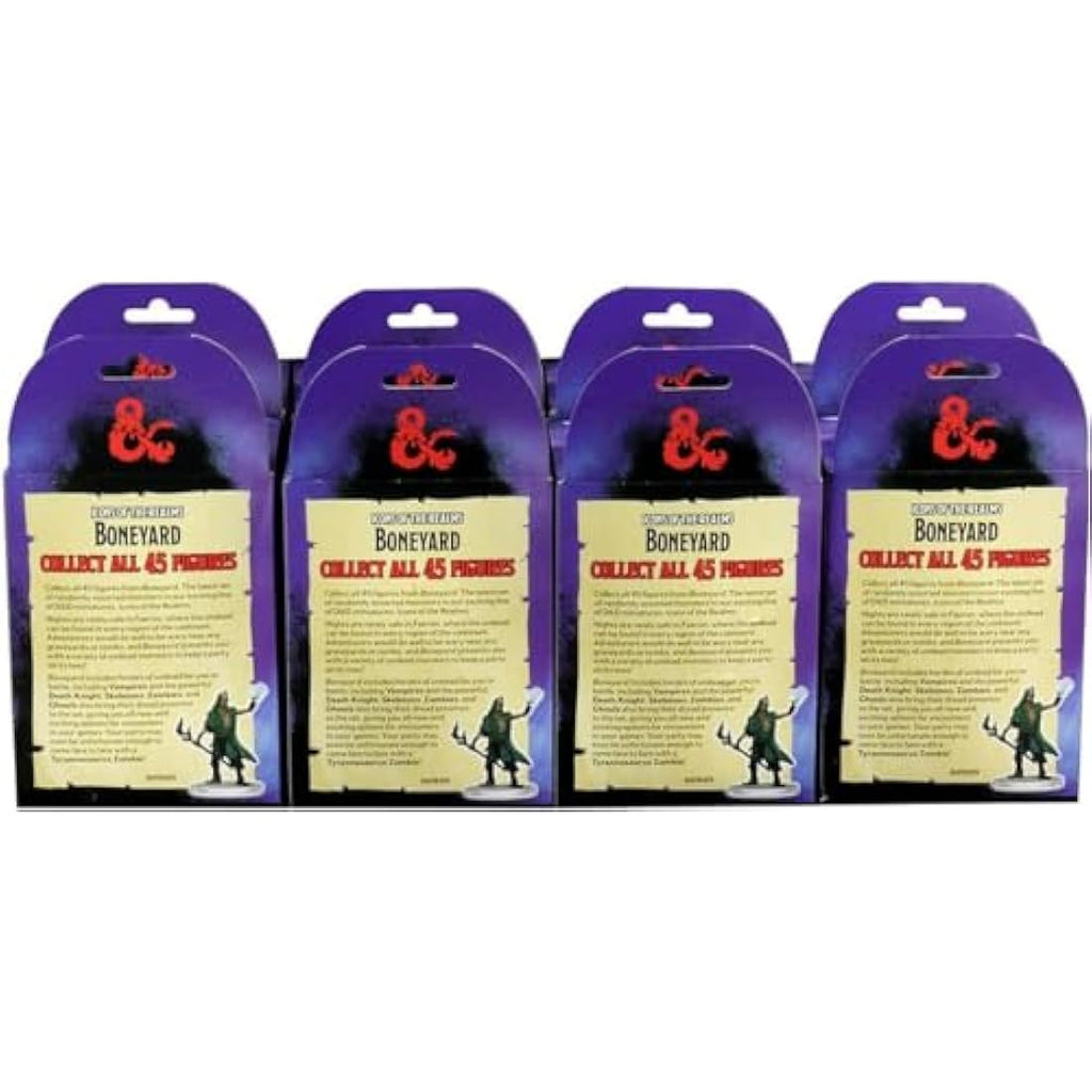 WizKids D&D Icons of the Realms: Boneyard 8ct Brick Miniatures