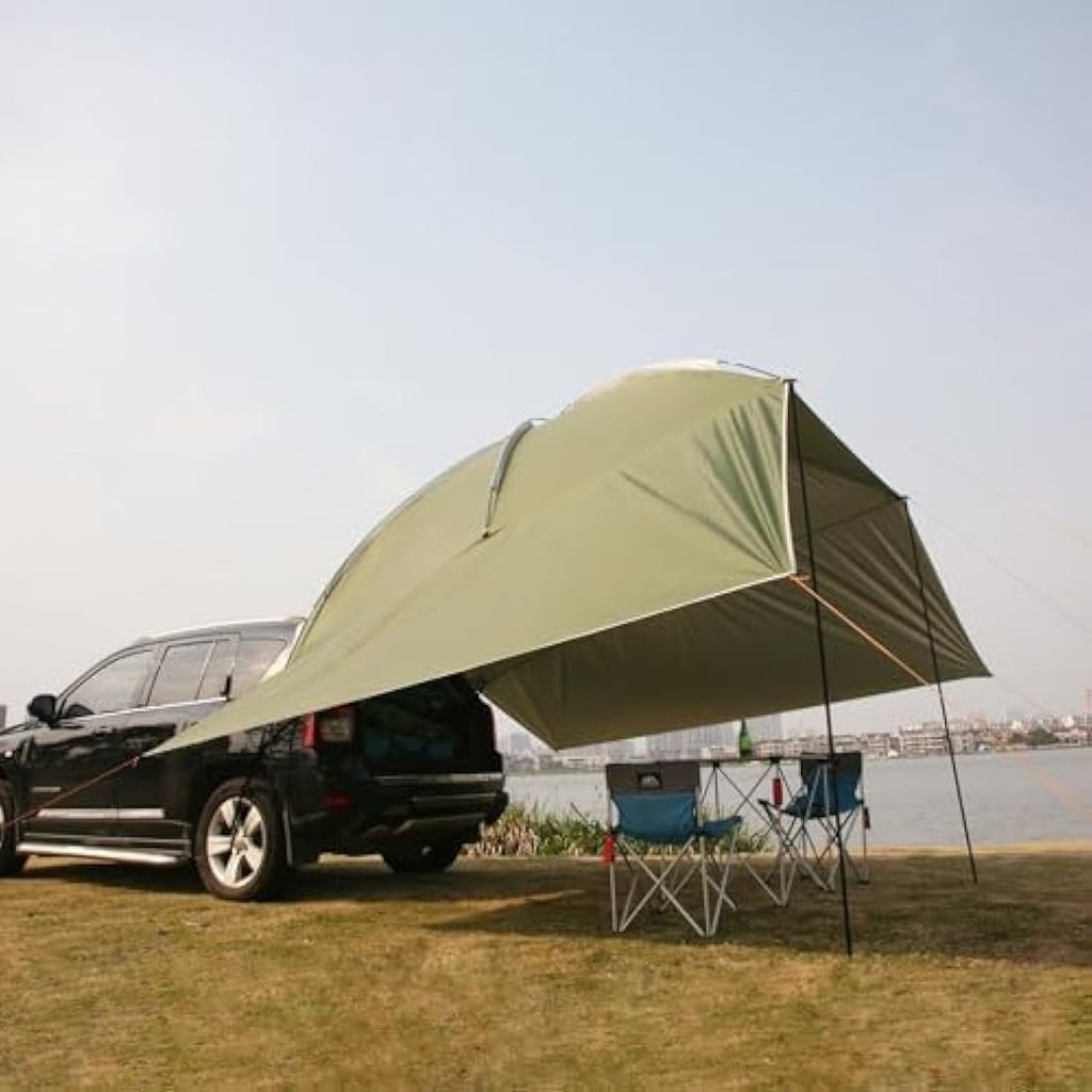 Jolof Store SUV Tailgate Canopy – Large Waterproof Car Awning Tent
