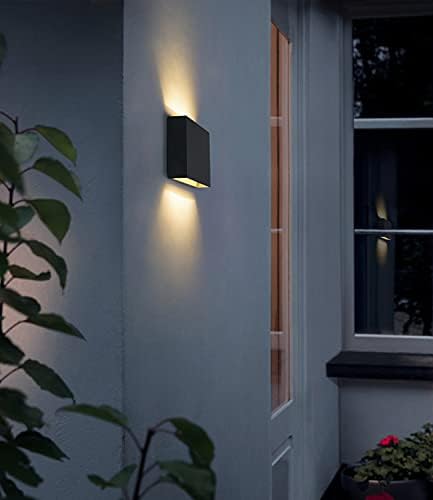 DAWALIGHT Modern Outdoor Wall Lights – IP65 Waterproof LED Garden Lamp