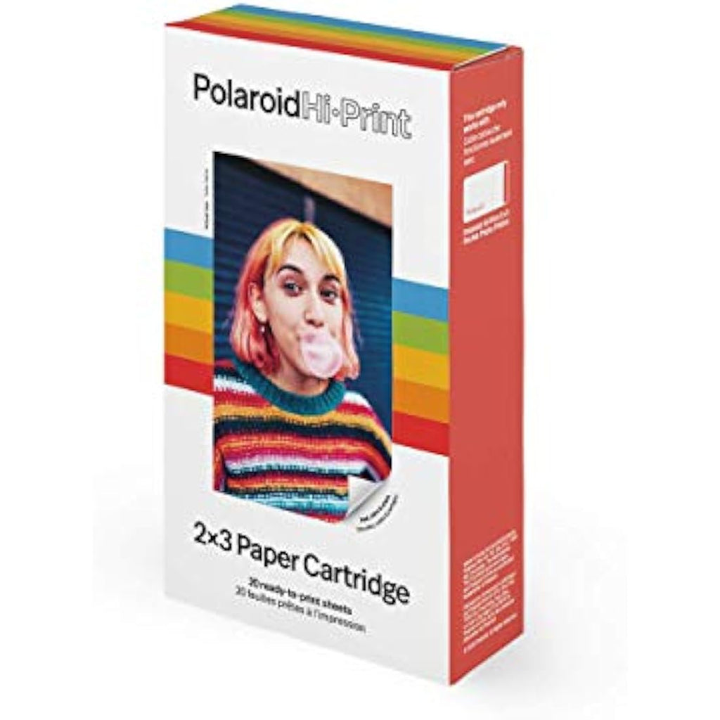 Polaroid Hi-Print 2x3 Paper Cartridge Triple Pack – 60 Sticky Sheets