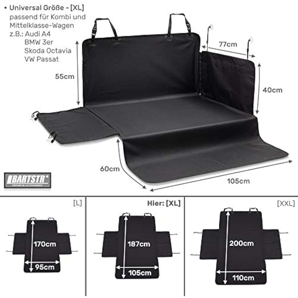 Jolof Store Car Boot Protector Dog Mat - Waterproof Bumper Protection