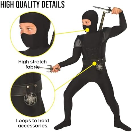Morph Ninja Costume for Boys – Jolof Store Kids Halloween Outfit