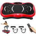 EVOLAND Vibration Plate Exercise Machine with Bluetooth & Resistance Bands