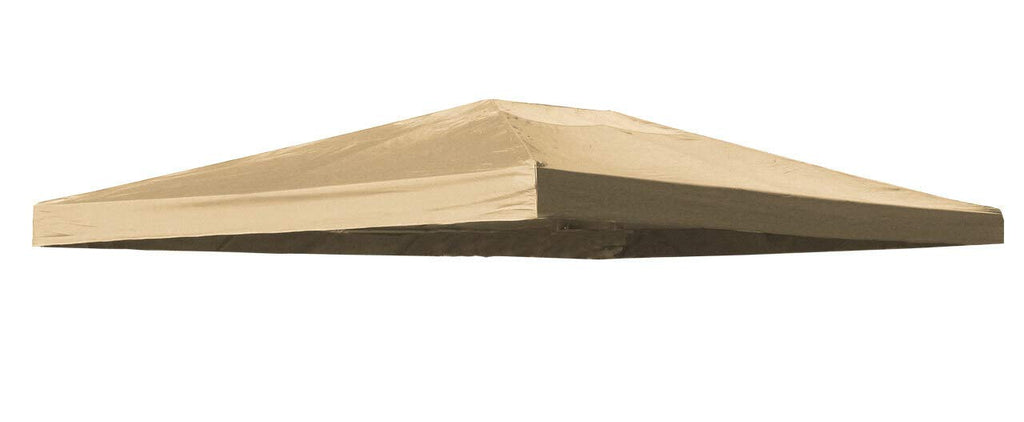 Quick-Star Gazebo Replacement Roof 3x4m - Sand PVC Coated Cover