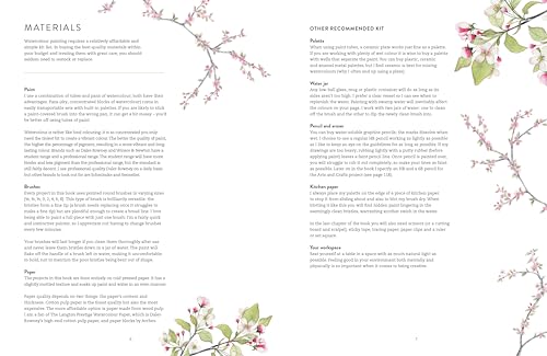 Watercolour Painting Guide: Birds, Bees & Blossoms by