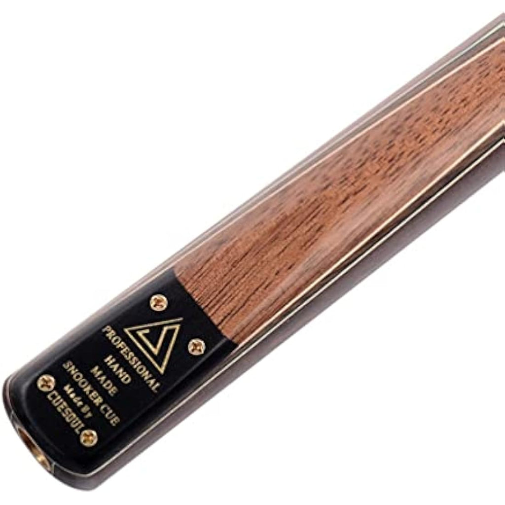 CUESOUL 57" Rosewood 3/4 Snooker Cue Set with Case and Extension