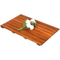 Teak Shower Mat – Non-Slip Wooden Spa Bath Mat, 66x43cm