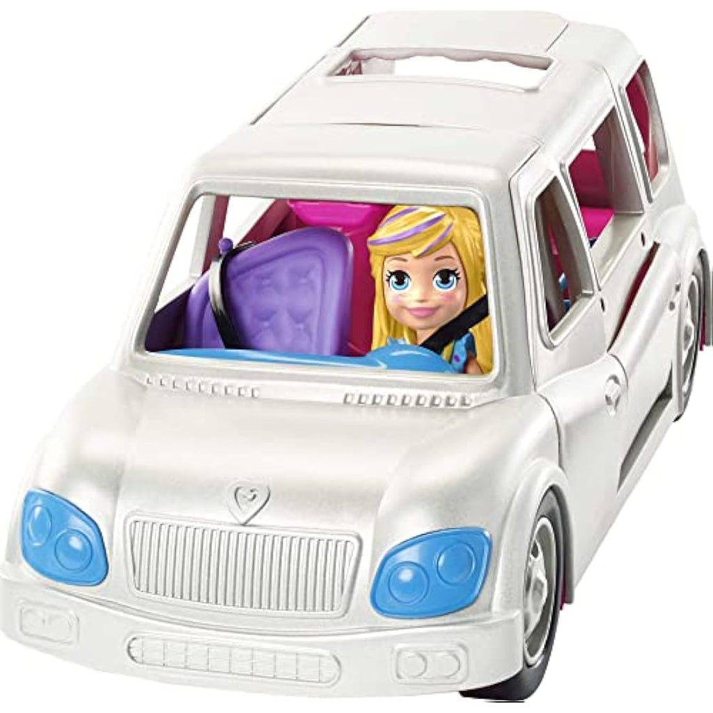 Polly Pocket My Fashion Limousine Playset with 3-Inch Doll & Accessories