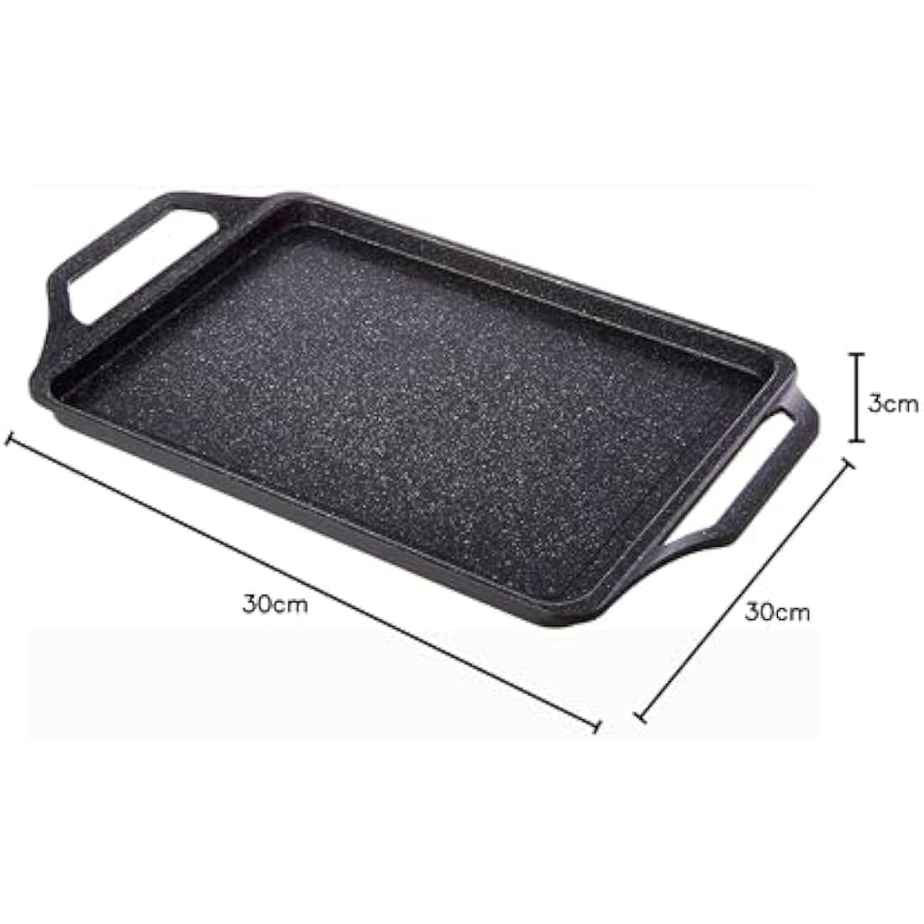 WECOOK! Ecochef Induction Roasting Pan - Cast Aluminum Non-Stick 43x25cm