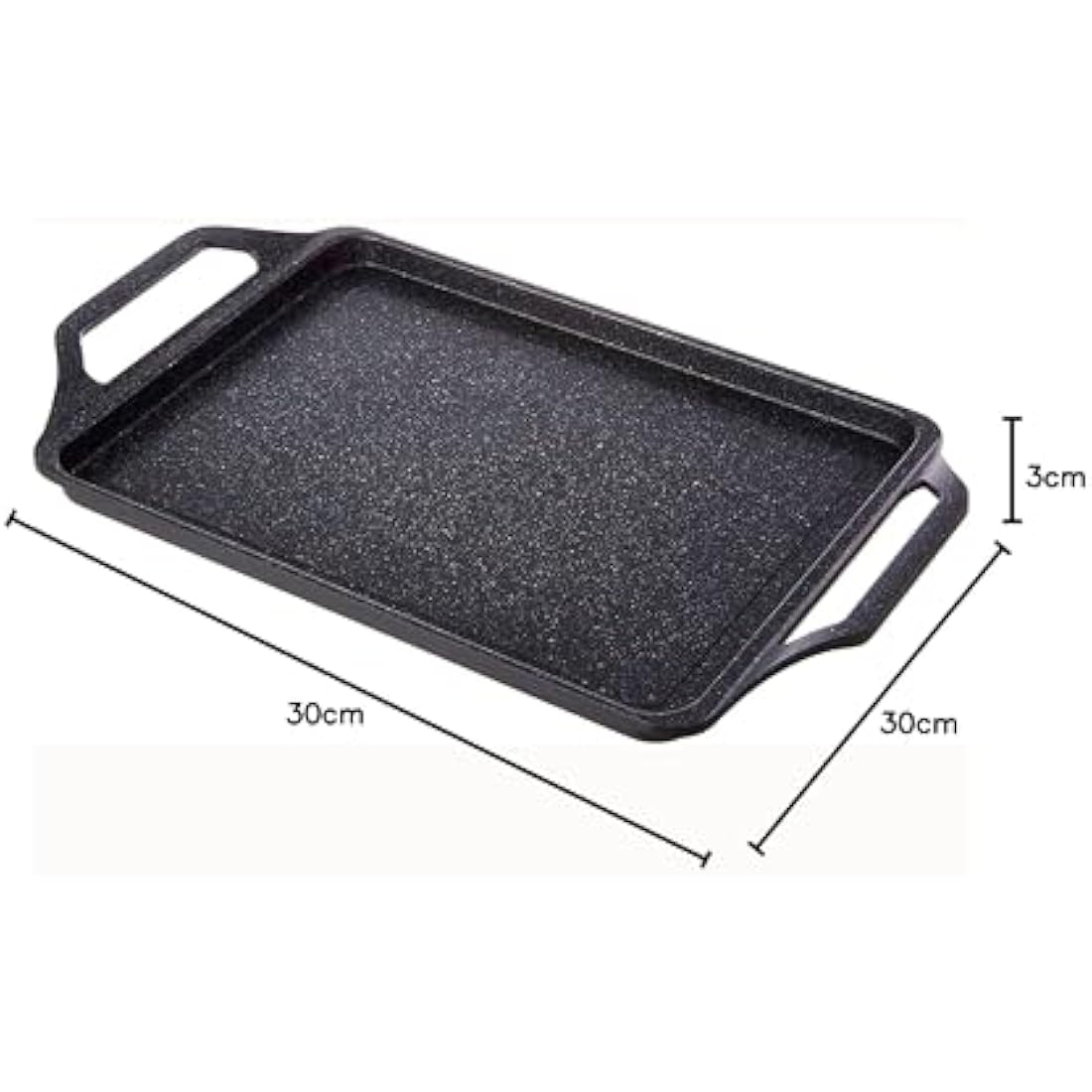 WECOOK! Ecochef Induction Roasting Pan - Cast Aluminum Non-Stick 43x25cm