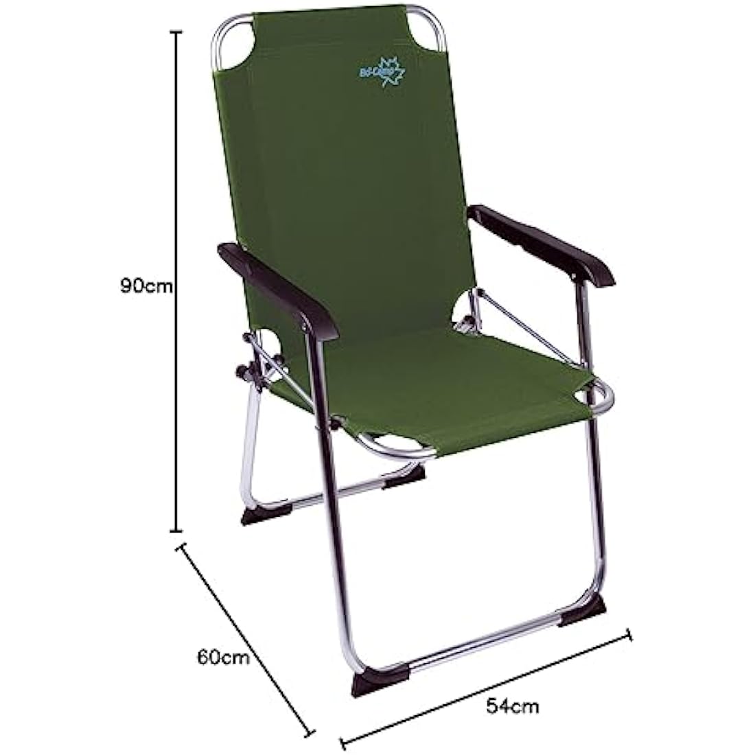 Bo-Camp Copa Rio Classic Aluminum Folding Chair – Lightweight & Compact