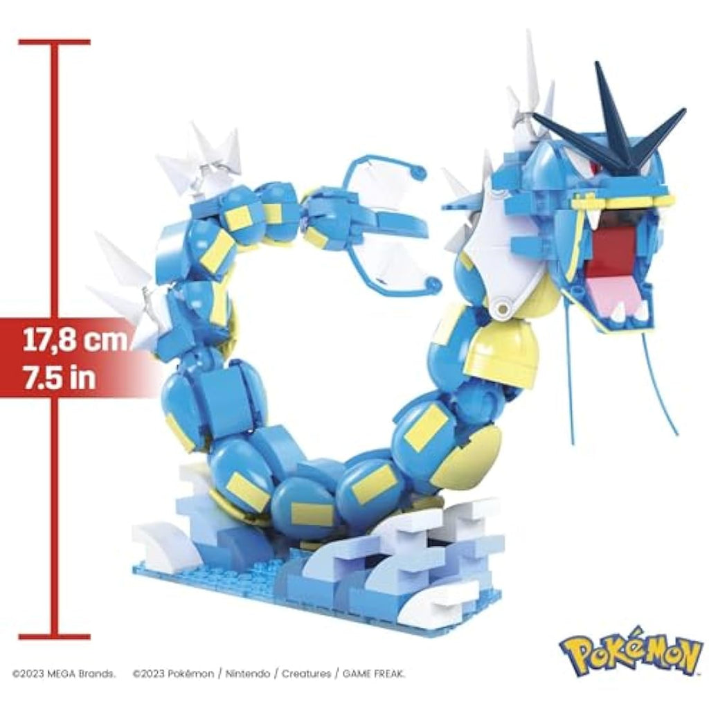 MEGA Pokémon Magikarp Evolution Set – 411 Piece Gyarados Building Toy