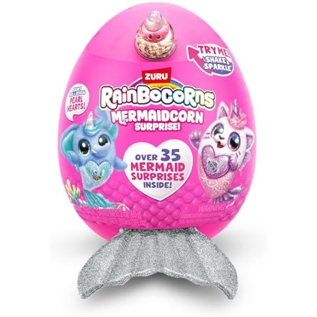 Rainbocorns Mermaidcorn Series 7 Jewel the Flamingo Collectible Plush