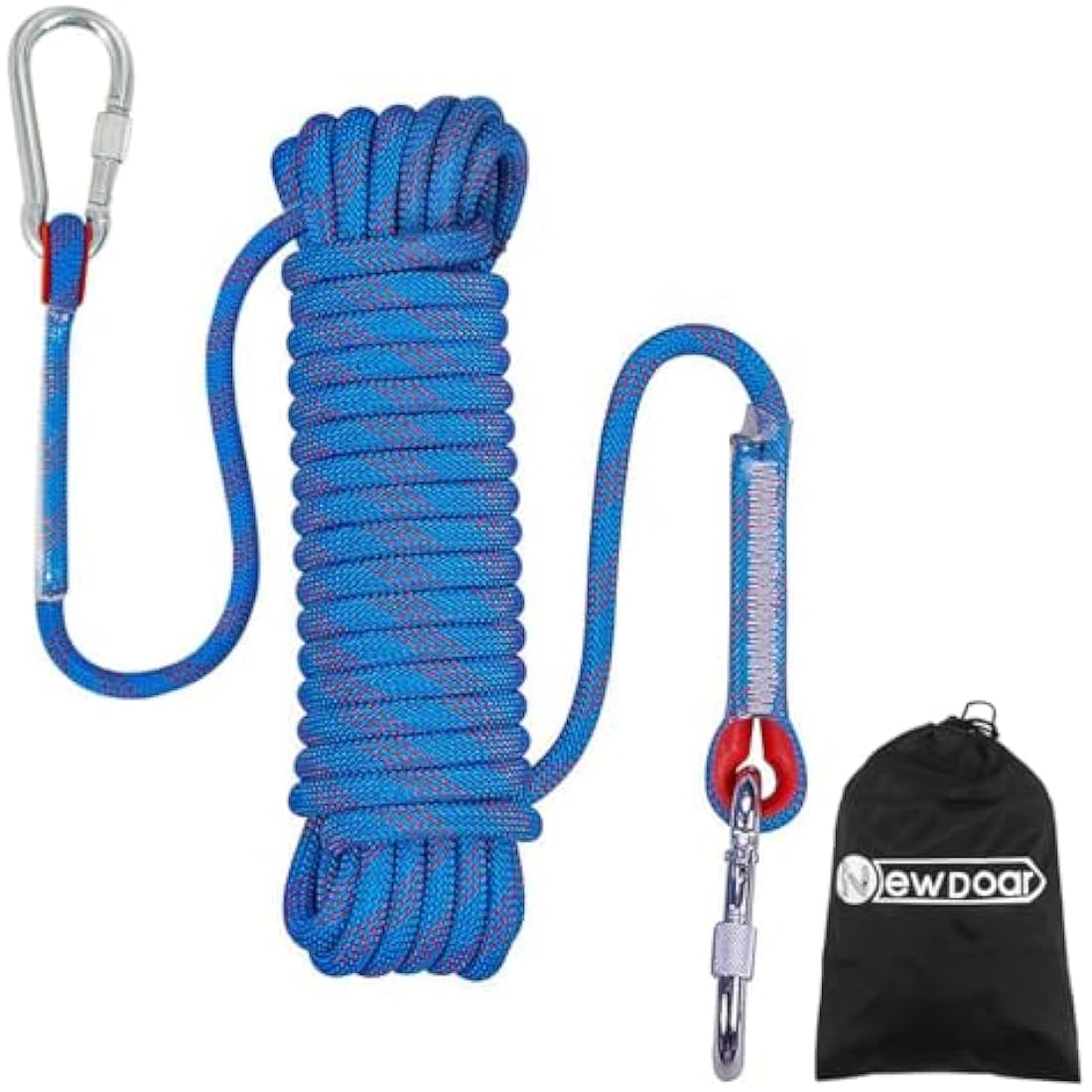 NewDoar 10mm Marine Floating Static Rope – 12KN Heavy Duty Utility Cord