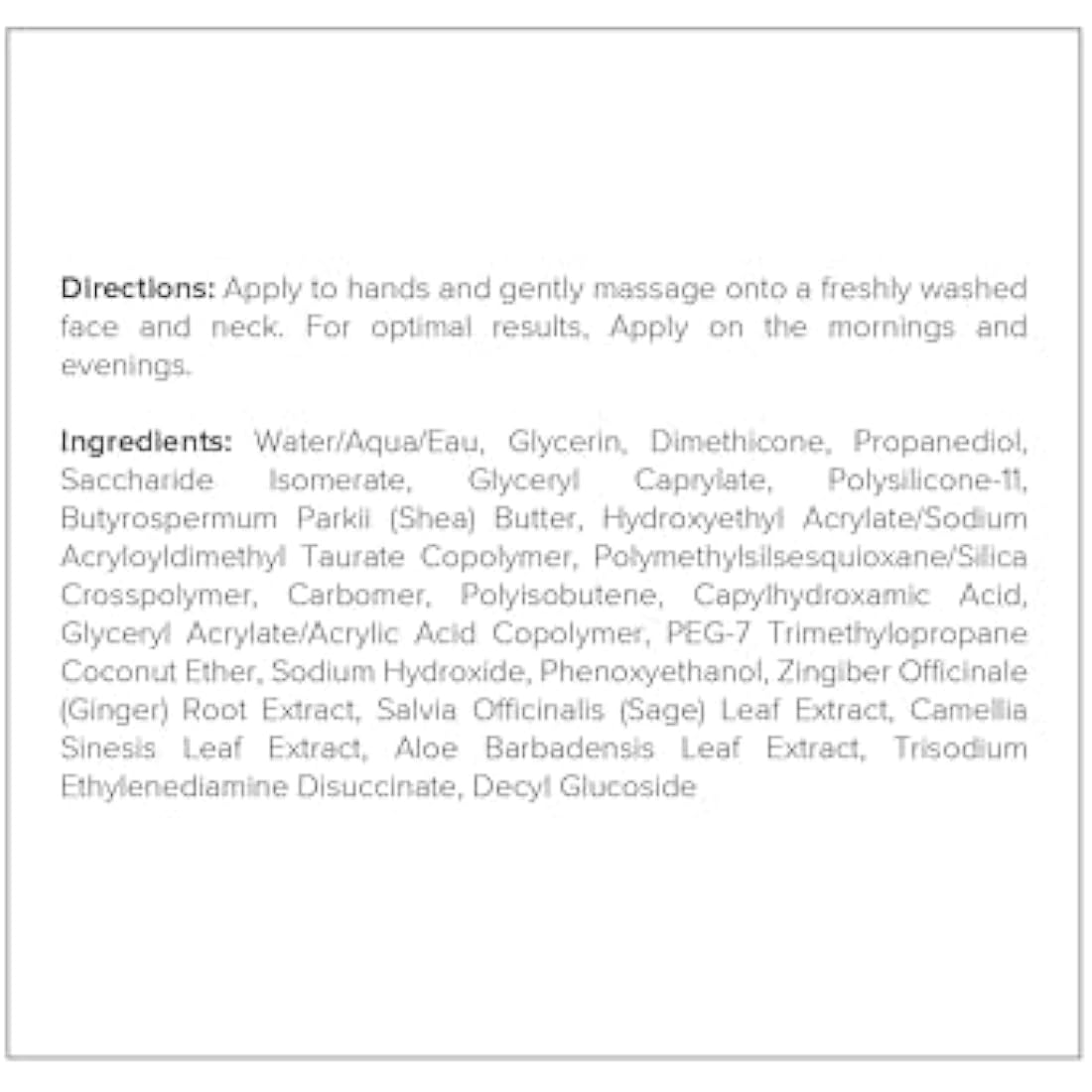 DRMTLGY Water Créme Face Moisturizer - Lightweight Hydrating Daily Cream