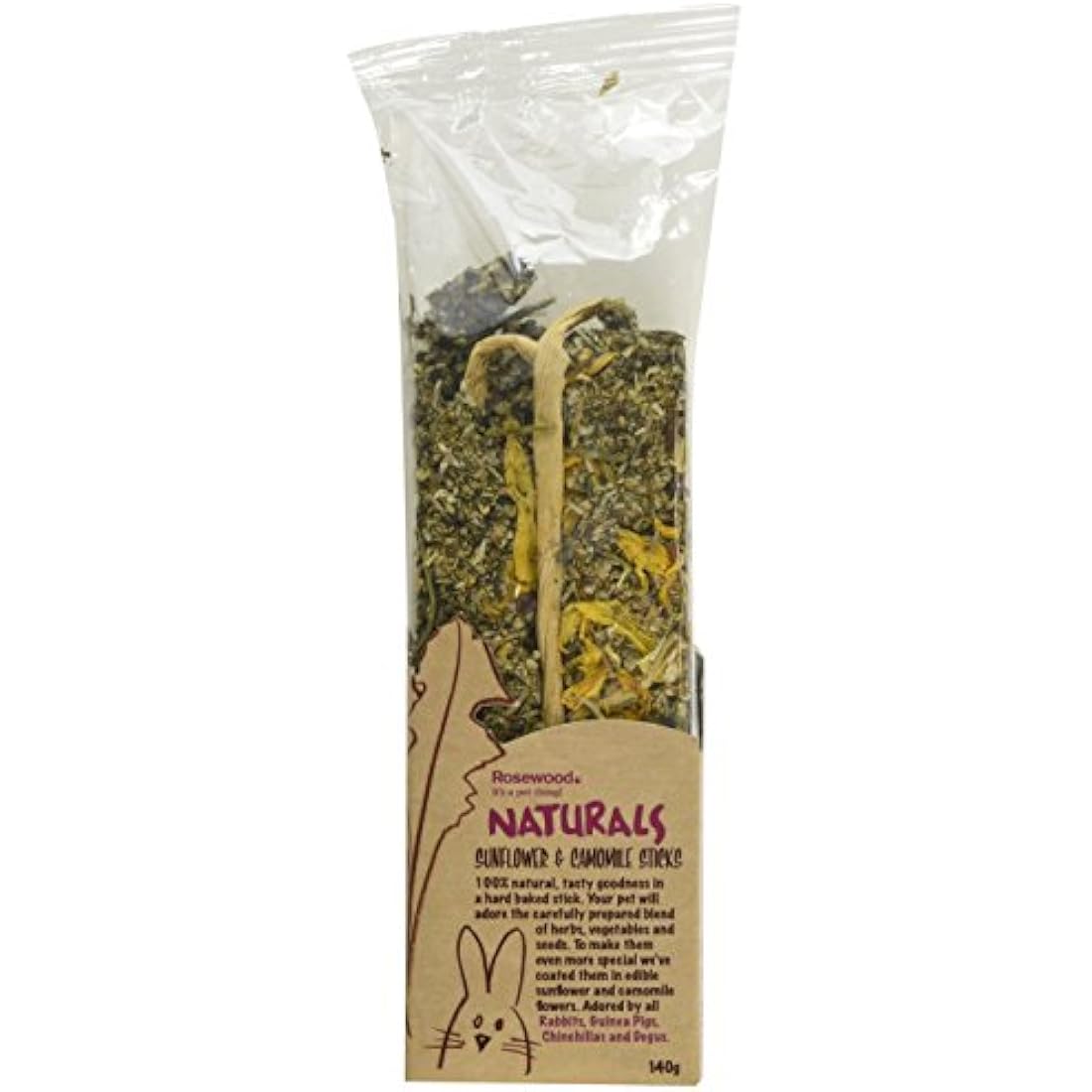 Rosewood Naturals Sunflower & Chamomile Grain-Free Small Animal Treats