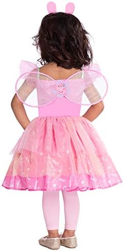 Peppa Pig Fairy Fancy Dress Costume for Girls – Official Amscan Outfit