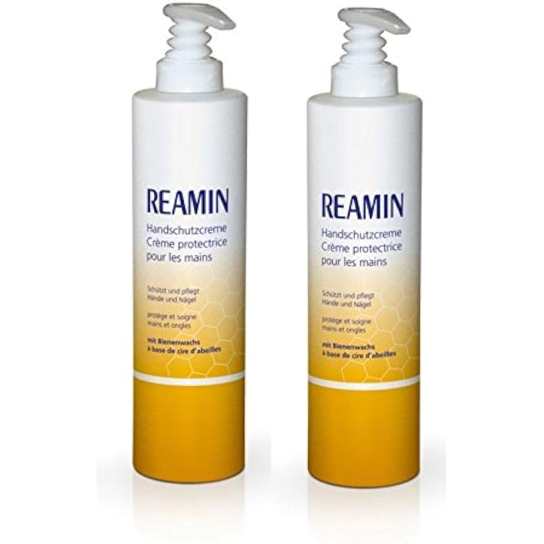 Reamin Beeswax Hand Cream Dispenser – Professional Skin Protection (Set of 2)