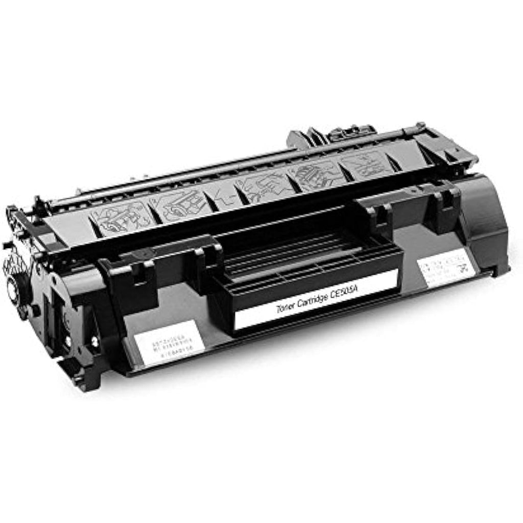 ZOOMTEC CE505A 05A Black Toner Cartridge for LaserJet P2035 P2055 | 2 Pack