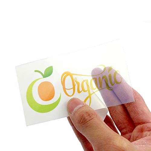 Evergreen Goods A4 Translucent Glossy Printable Vinyl - 50 Waterproof Sheets