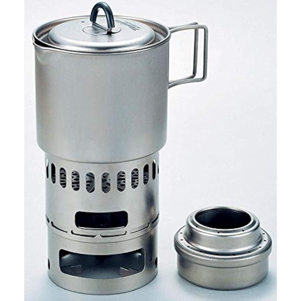 Evernew Titanium DX Stand – Ultralight Multi-Fuel Backpacking Stove