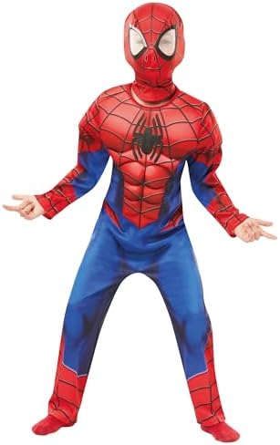 Rubie's Marvel Spider-Man Deluxe Kids Superhero Costume - Fancy Dress
