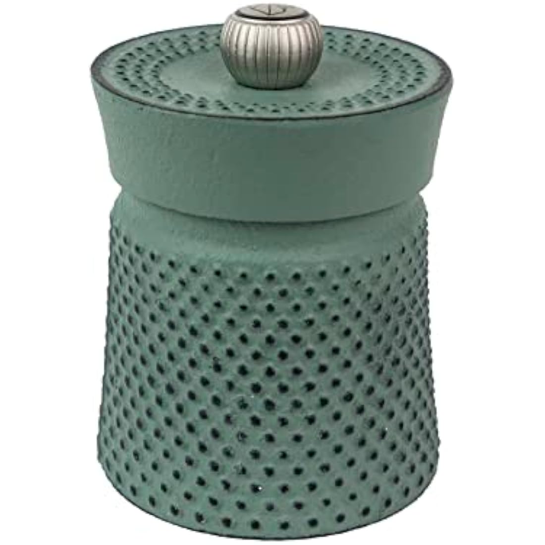 Peugeot Bali Cast Iron Pepper Mill – Celadon Green – 8cm Grinder