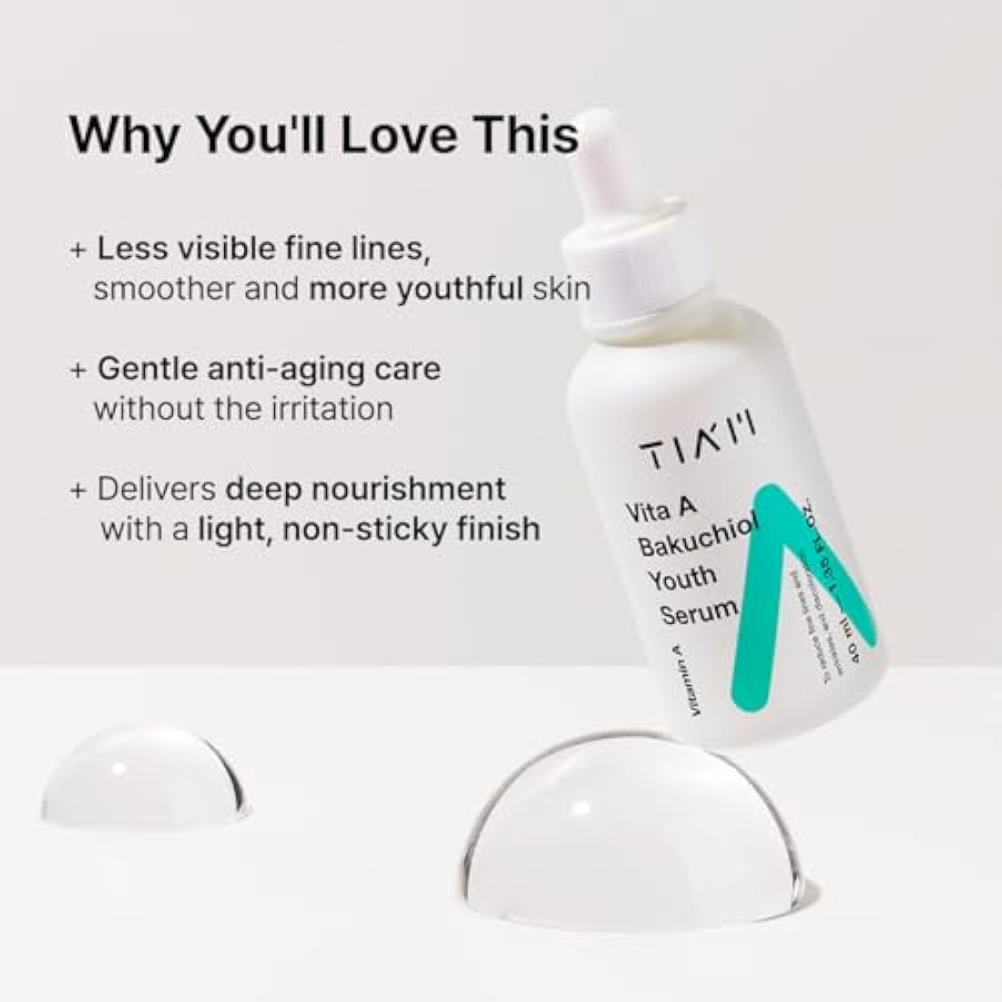 TIAM Vita A Bakuchiol Youth Serum – Firming Collagen K-Beauty Serum