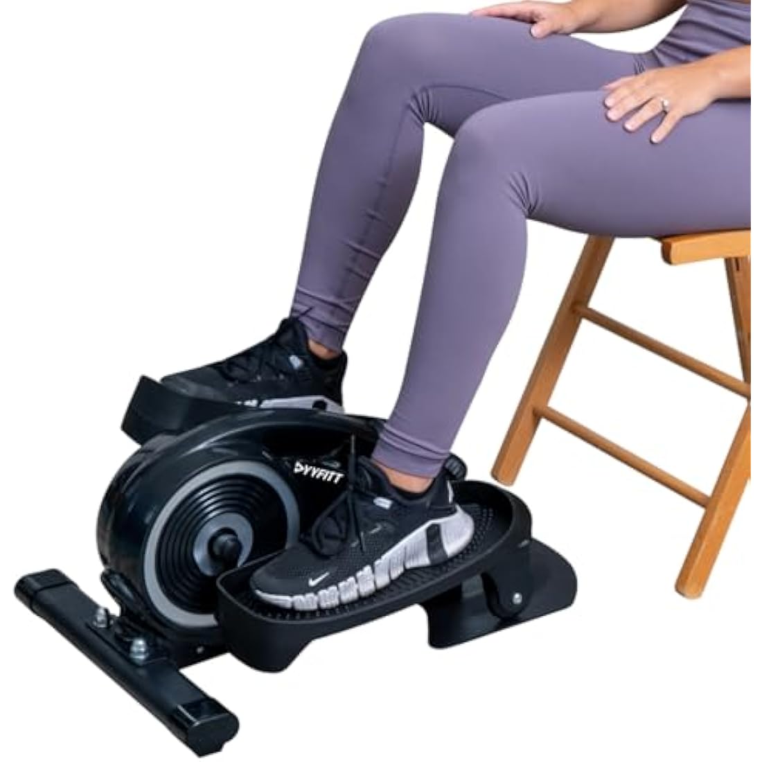 Jolof Store Under Desk Elliptical - Magnetic Pedal Exerciser with Display