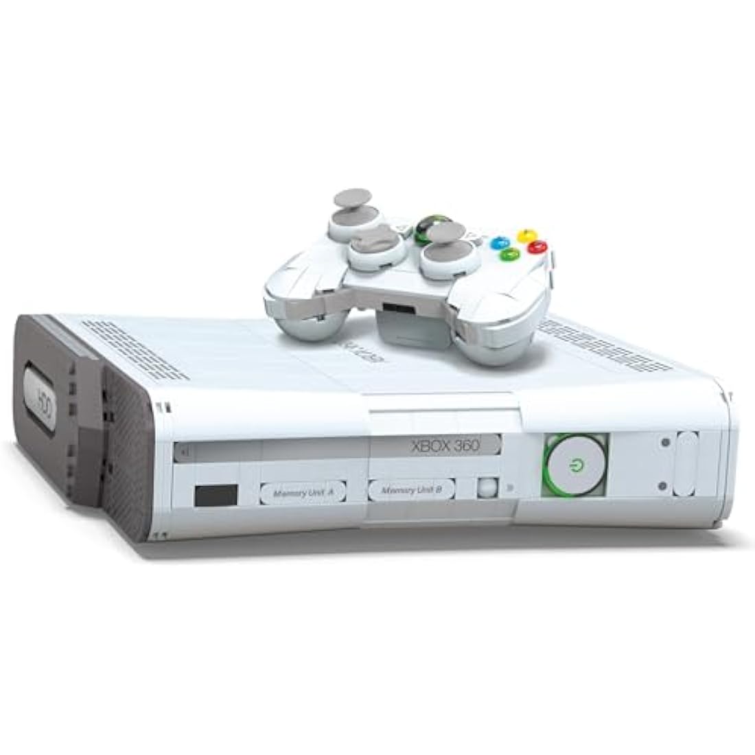 MEGA Xbox 360 Building Set – 1342 Piece Replica Model with LED Lights