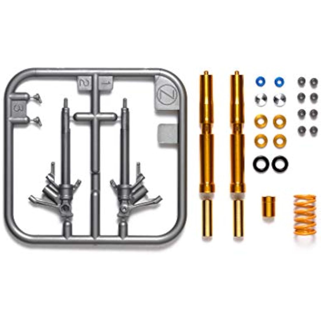 Tamiya 1:12 Honda CBR 1000RR-R Front Fork Set - Plastic Model Kit