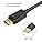 Benfei DisplayPort to HDMI 1.8m Cable - 1080p Gold-Plated Adapter (5 Pack)
