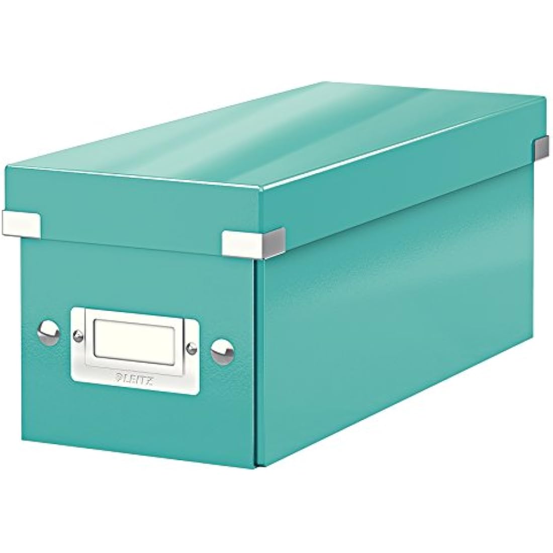 Leitz Click and Store Small Storage Box – Ice Blue Desk Organizer