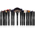 SHANY Pro Signature 24pc Makeup Brush Set | Handmade Wooden Handle