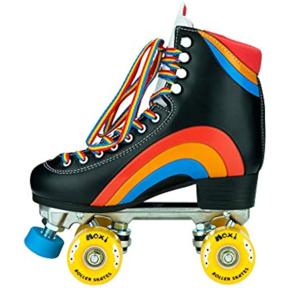 Moxi Rainbow Rider Quad Roller Skates – Outdoor High Top Skates