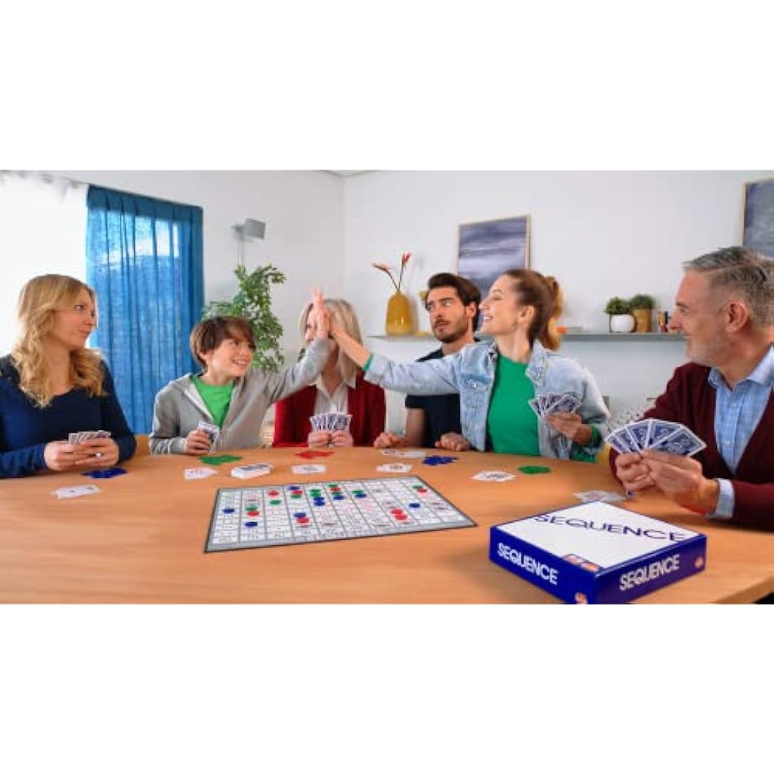 Goliath Games Sequence Strategy Board Game – Family Card Game for Ages 7+