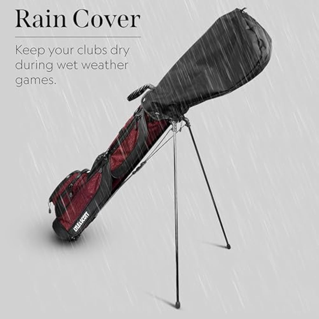 Lyle and Scott Gleneagle Golf Stand Bag – Lightweight 3-Way Divider