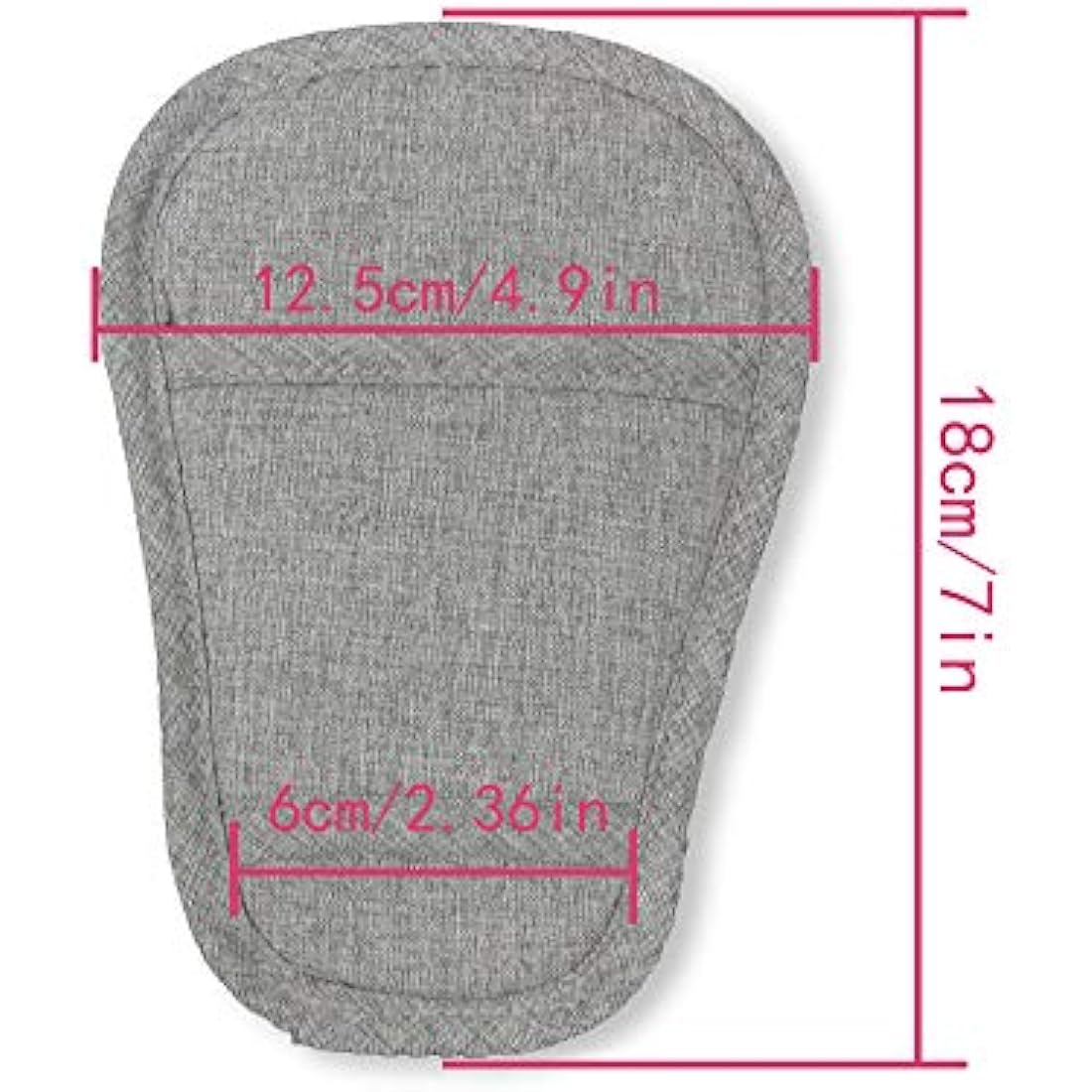 Jolof Store 3-Piece Baby Stroller Strap Covers and Crotch Pad Set