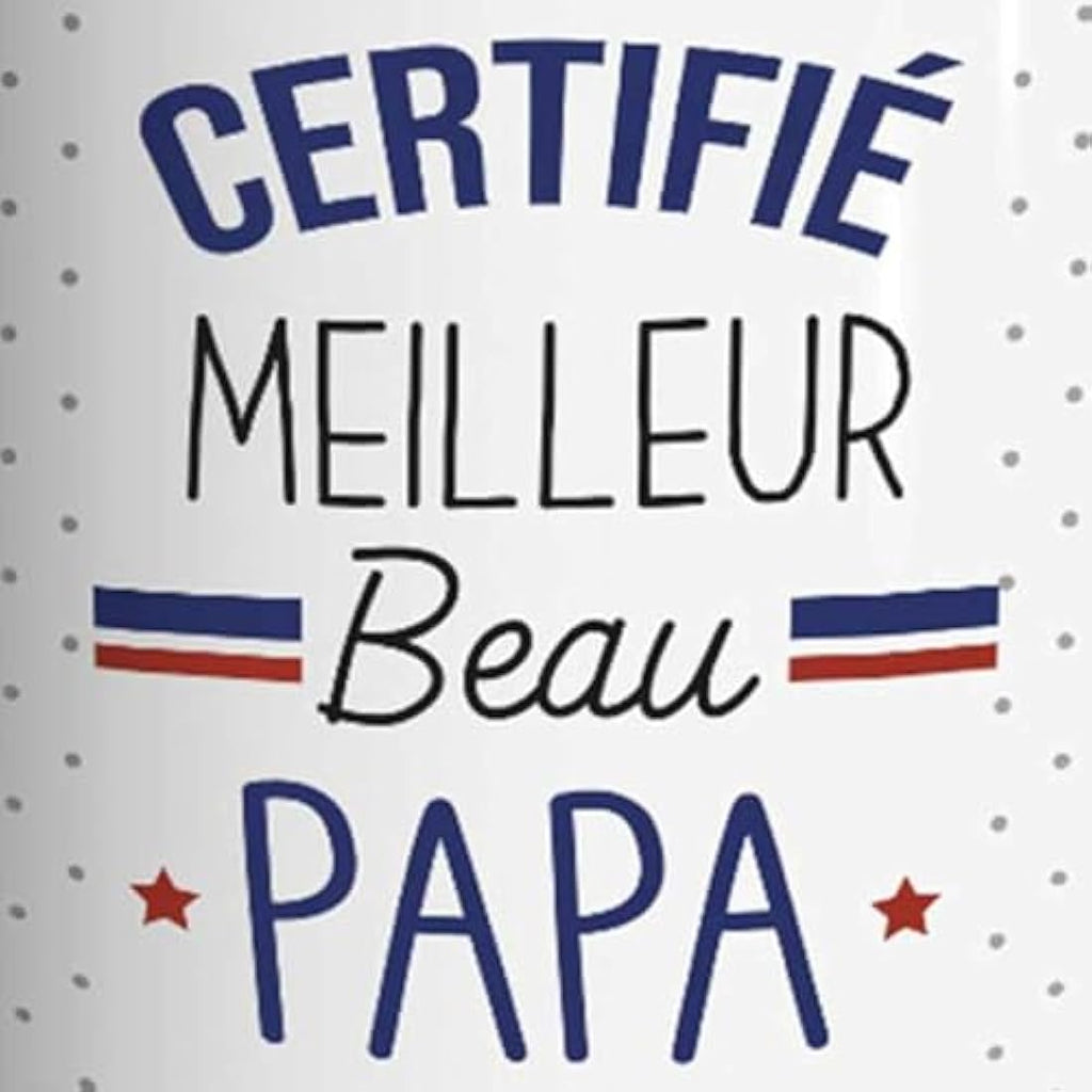 Mug en Céramique Meilleur Beau Papa – Tasse Jolof Store Imprimée