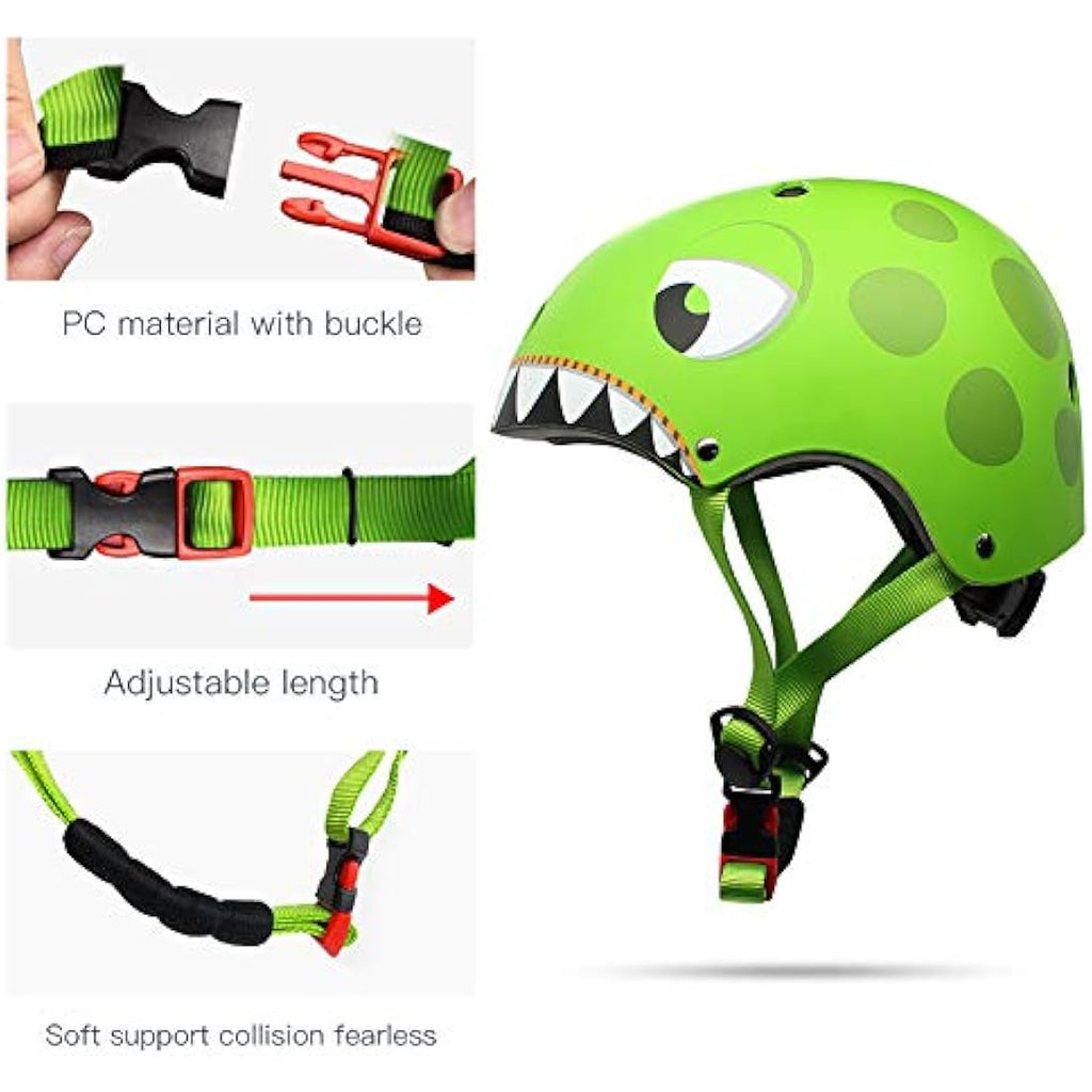 LZDMY Kids Bike Helmet | Adjustable Multi-Sport Safety Gear for Ages 2-8