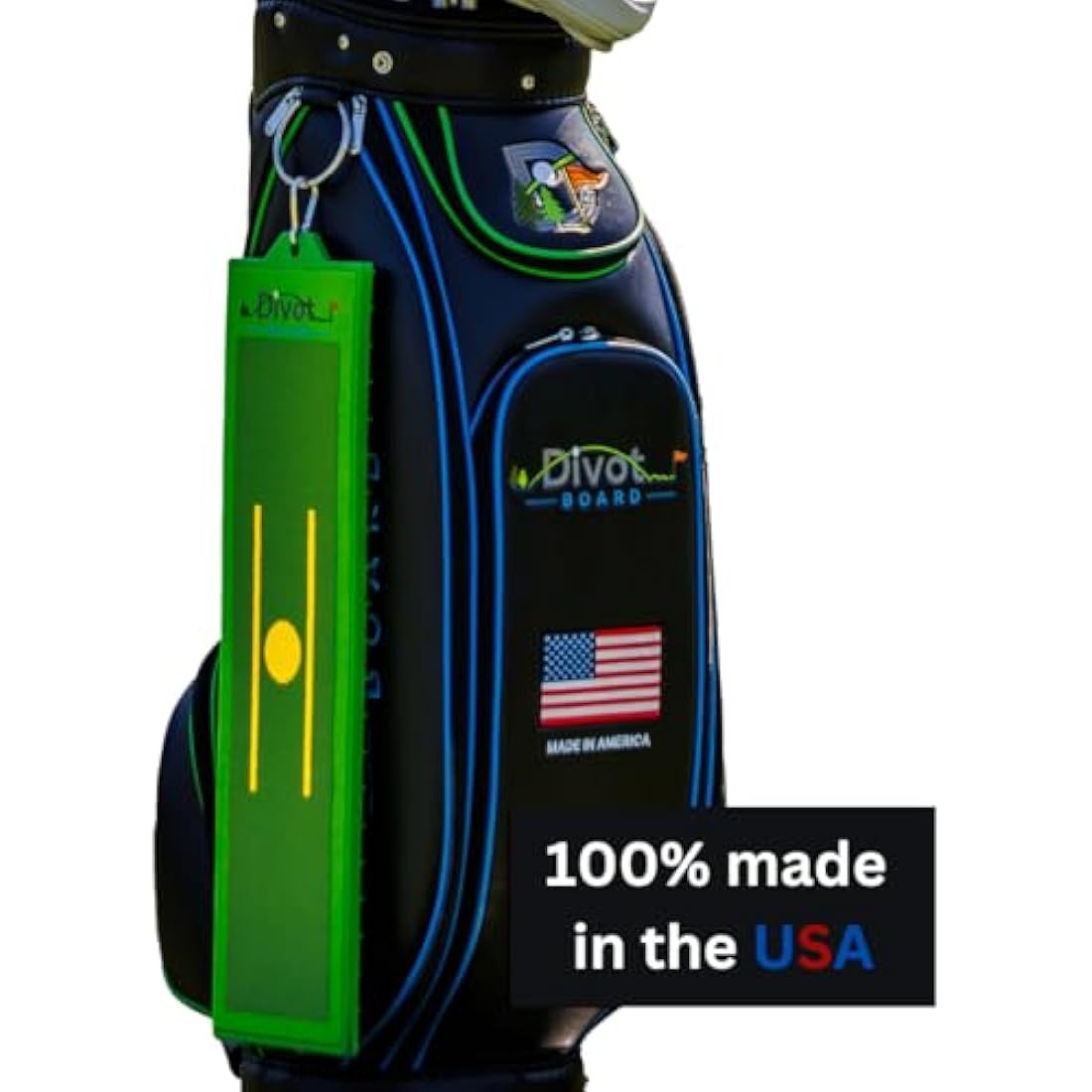 Jolof Store Divot Board – Golf Swing Path and Low Point Trainer Aid