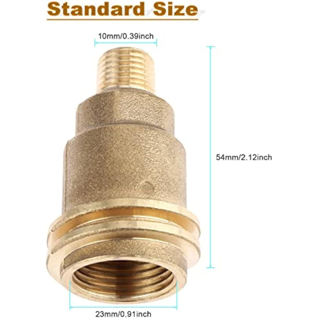 Brass QCC1 Propane Adapter – 1/4 Inch Male Pipe Thread