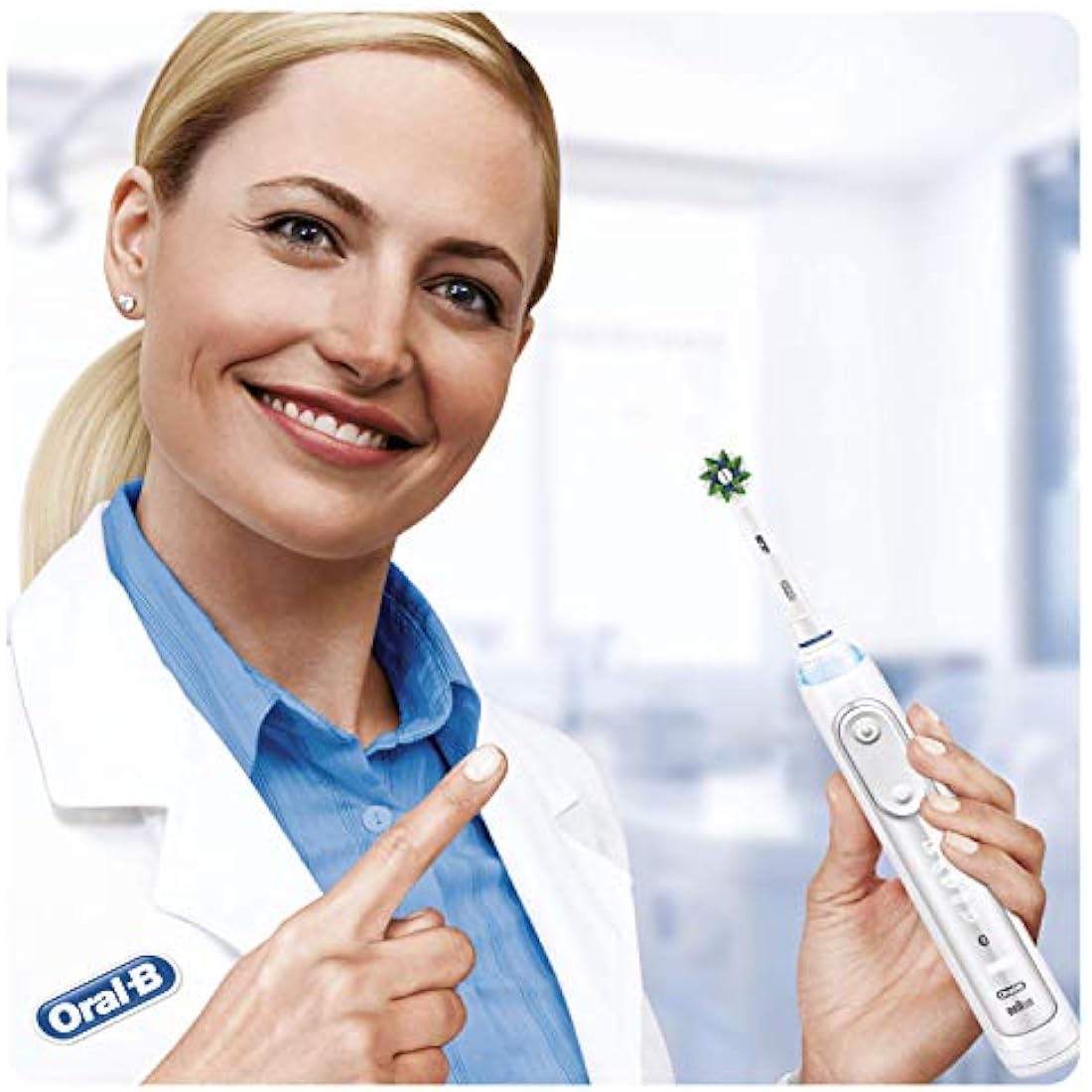 Oral-B CrossAction Replacement Toothbrush Heads with CleanMaximiser - 5 Pack