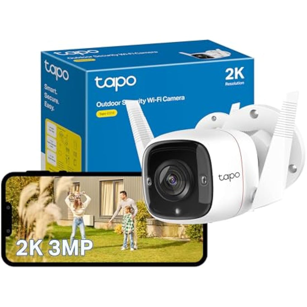 Tapo C310 2K 3MP Outdoor Security Camera – Wired IP66 Night Vision
