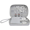 Stackers Cable Tidy Bag – Pebble Grey Travel Electronics Organizer