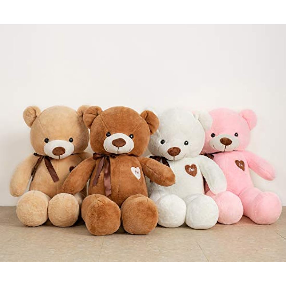 YunNasi Giant Teddy Bear | 39 Inch Large Stuffed Animal Plush - Pink
